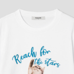 8 seconds Animal Graphic Short Sleeve T-Shirt — White