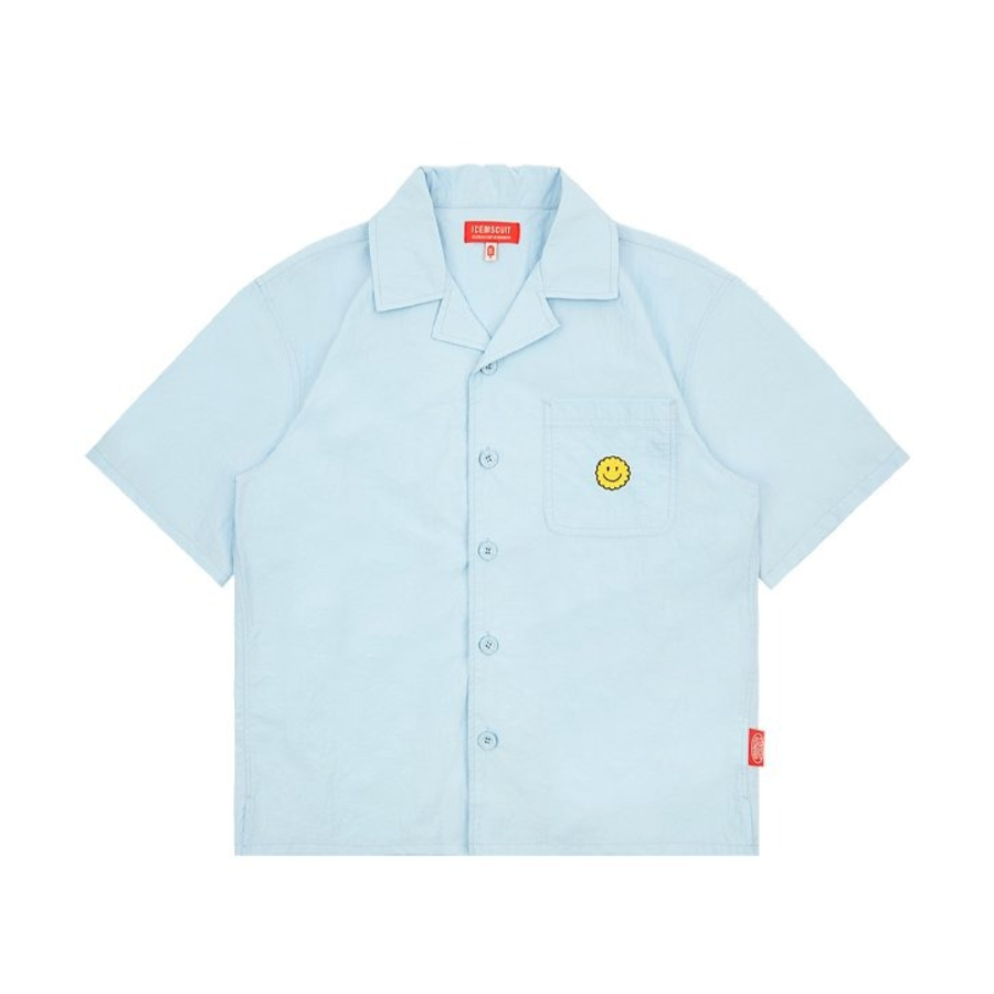 ICEBISCUIT [Junior] Smile Boxy Fit Short Sleeve Shirt – IB42SH560