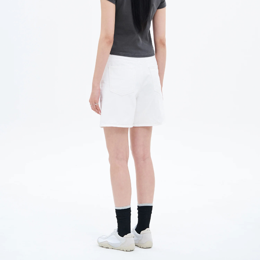 8 seconds Pigment Shorts – Ivory