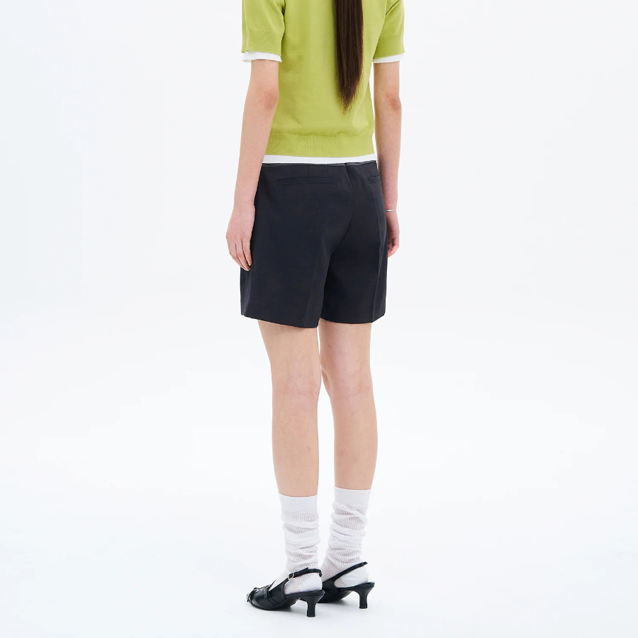 8 seconds Color-Block Bermuda — Navy