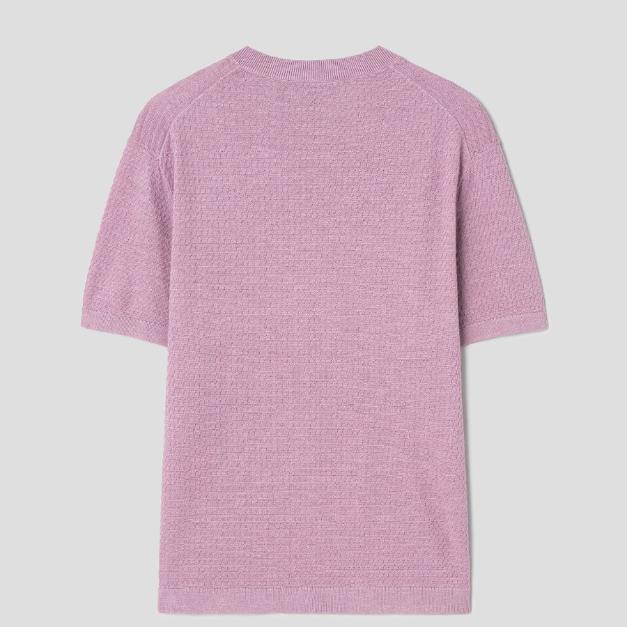 Theory Men Pacific Linen Kolben Sweater - Pale Mauve