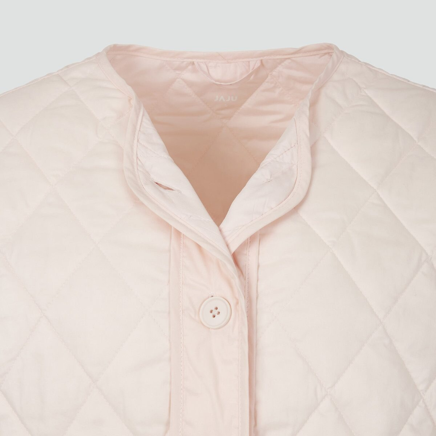 JAJU Light Button Jacket – Pink