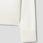 ami Intarsia Adc Cardigan – White