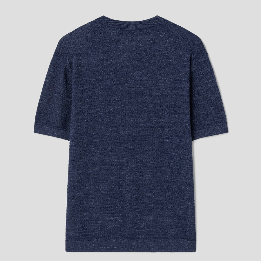Theory Men Pacific Linen Kolben Sweater - Baltic