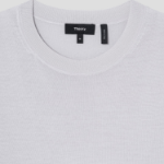 Theory Men Regal Wool Crew Neck Sweater - Fog