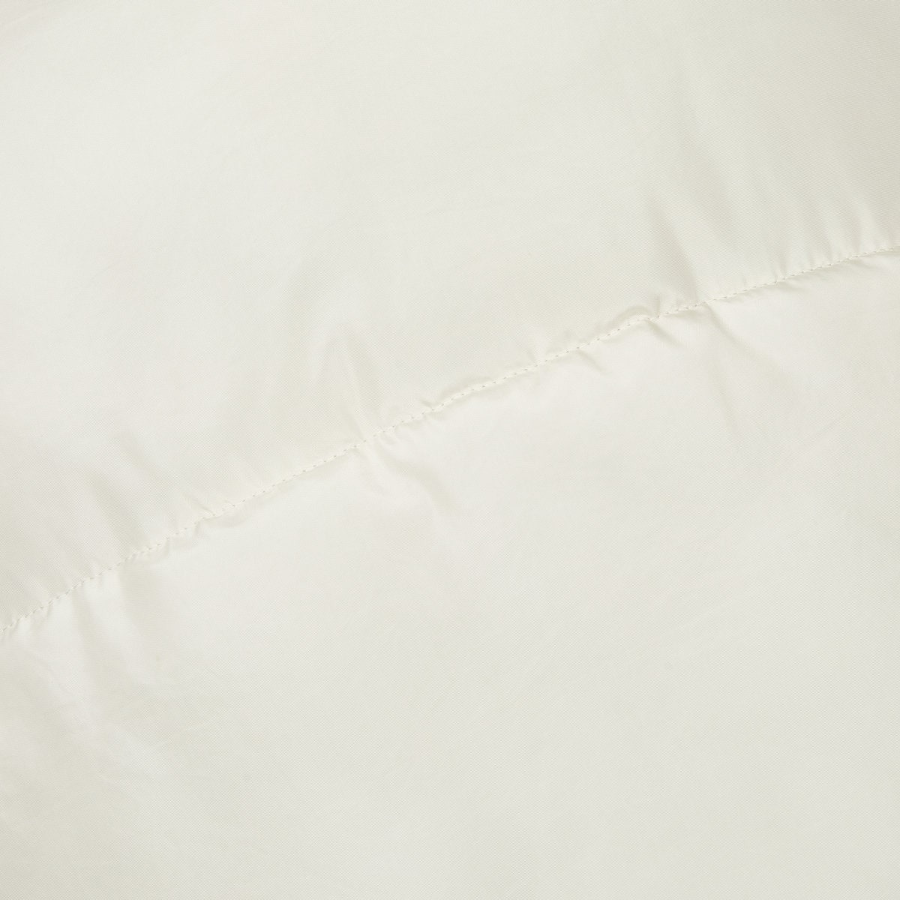 JAJU Padded Waist Tie Vest – Ivory