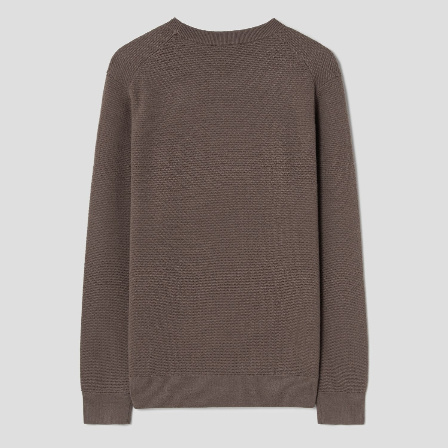 ami Intarsia Adc Sweater – Grey