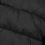 JAJU Loose-Fit Short Puffer Jumper – Black