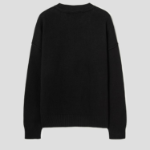ami Intarsia Adc Sweater – Black