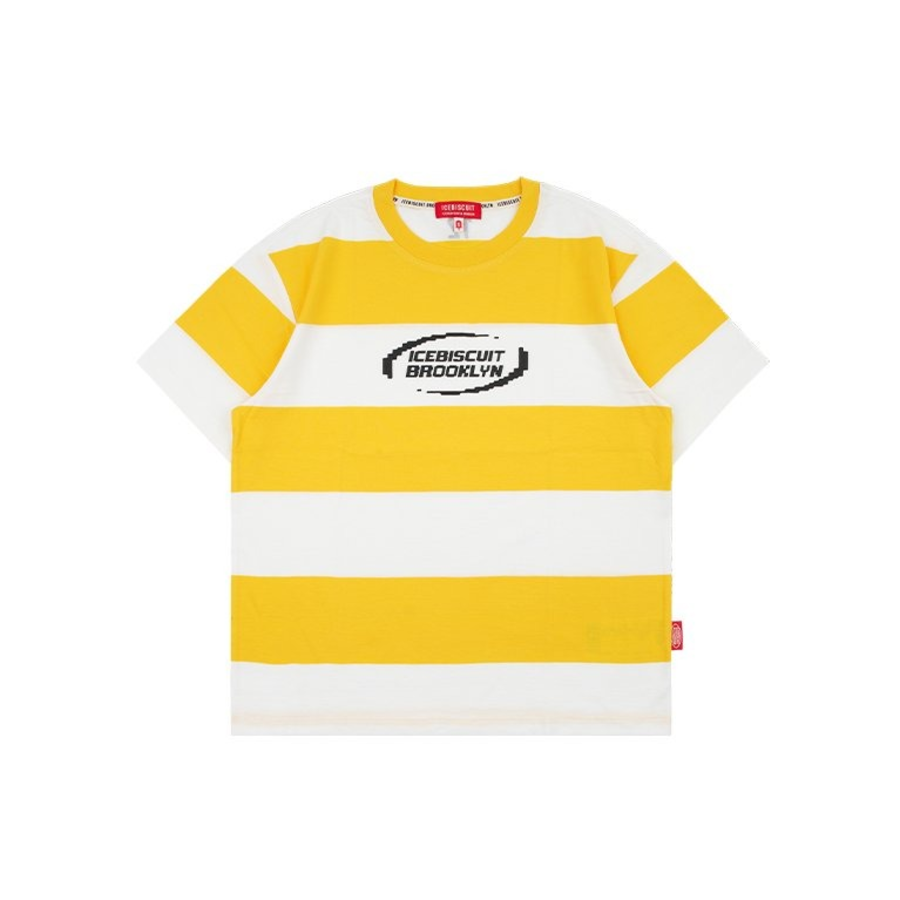 ICEBISCUIT Junior Pixel Point Stripe T-Shirt_IB42TR526