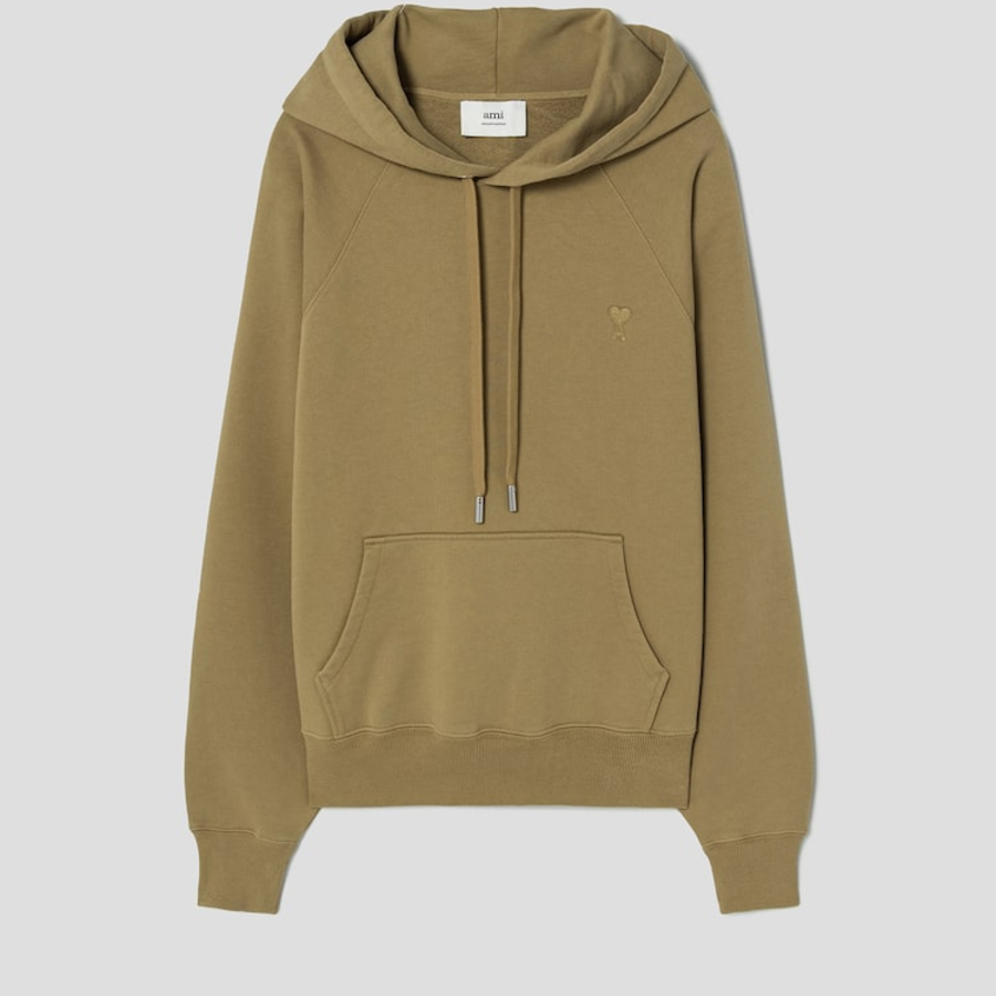 ami (Unisex) Tonal Adc Hoodie – Havana