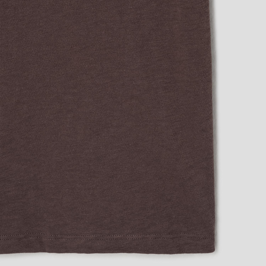 Theory Men Cosmos Essential Tee - Dark Mocha