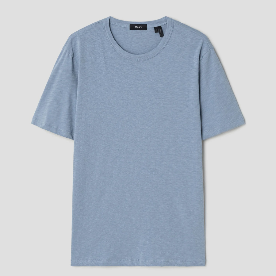 Theory Men Cosmos Essential Tee - Rainstorm