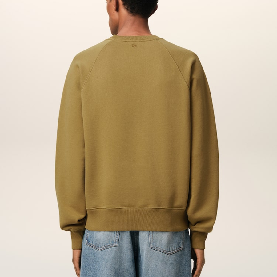 ami Tonal Adc Sweatshirt – Havana