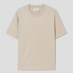 ami (Unisex) Embossed Adc T-shirt – Gingembre/725