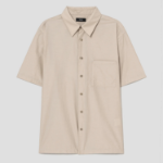 Theory Men Soft Lawn Noll Short Sleeve Shirt - Chino
