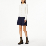 JAJU Soft Collar Cardigan – Ivory