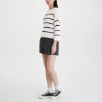 JAJU Boucle Stripe Knit – Light Blue