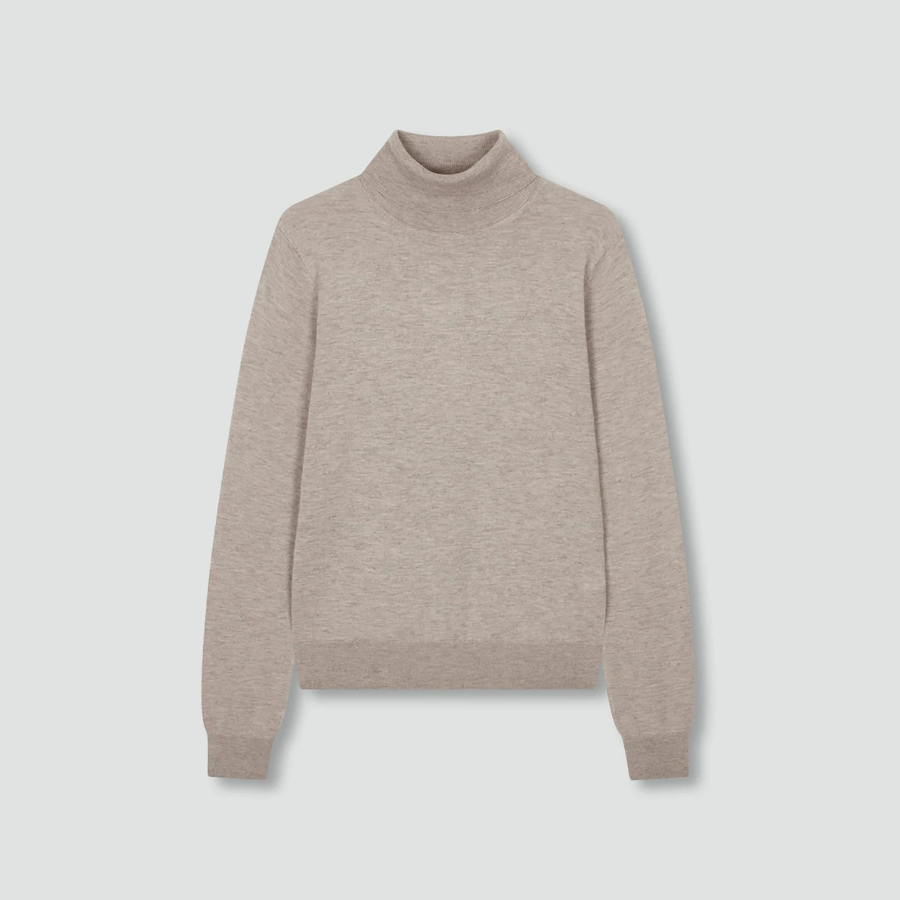 JAJU Turtleneck Knit – Beige
