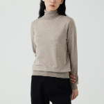 JAJU Turtleneck Knit – Beige