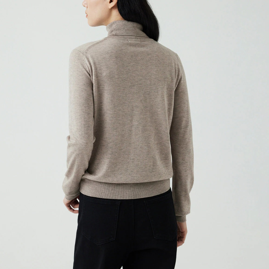 JAJU Turtleneck Knit – Beige