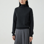 JAJU Turtleneck Knit – Charcoal