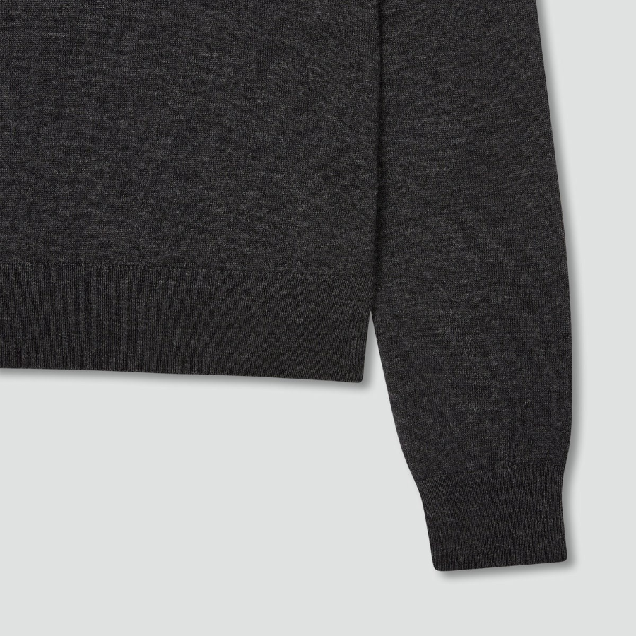 JAJU Turtleneck Knit – Charcoal