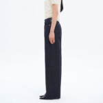 8 seconds Straight Linen Denim — Navy