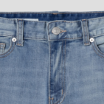 8 seconds Mid-Length Bootcut Lightweight Denim — Sky Blue