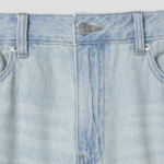 8 seconds Lightweight Straight Linen Denim — Sky Blue