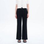 8 seconds Summer Bootcut Slacks — Black