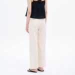 8 seconds Lightweight Straight Denim Pants — Ivory