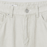 8 seconds Lightweight Semi-Wide Denim — Light Green
