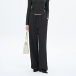 8 seconds Wrinkle Jersey Easy Pants — Ash