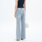 8 seconds Semi Bootcut Denim Pants - Sky Blue