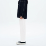8 seconds Lightweight Straight Denim Pants - Ivory