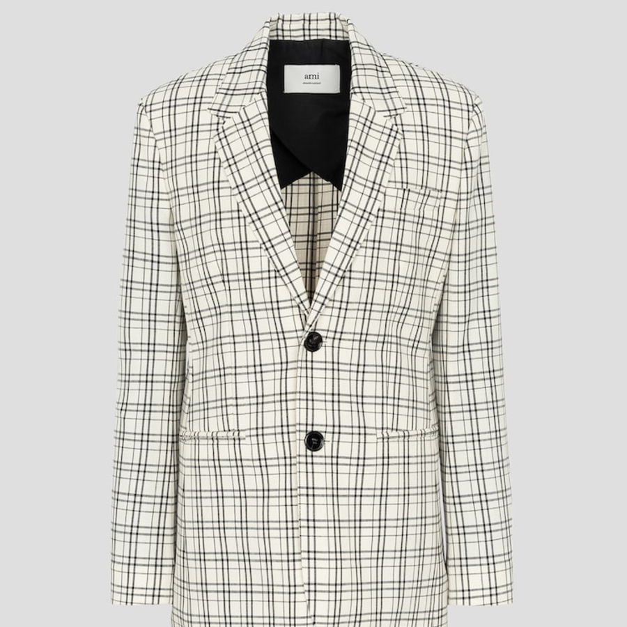 AMI Women Semi Lined Jacket – Cream