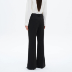 8 seconds Spring Basic Bootcut Slacks - Black