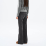 8 seconds Thin Washing Long Bootcut Denim Pants - Ash