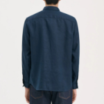 Theory Men Relaxed Linen Irving Shirt - Baltic