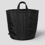 COMME des GARÇONS BLACK (Unisex) Padded Nylon Taffeta Bag – Black