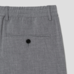 Theory Men Perform Suit Curtis Short - Medium Grey Melange