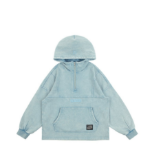 ICEBISCUIT [Junior] IB Pigment Washed Half Zip-Up Hoodie_IB51TH523