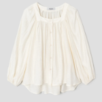 8 seconds Square Neck Blouse — Ivory