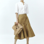 JUUN.J Raffia Shoulder Bag – Beige