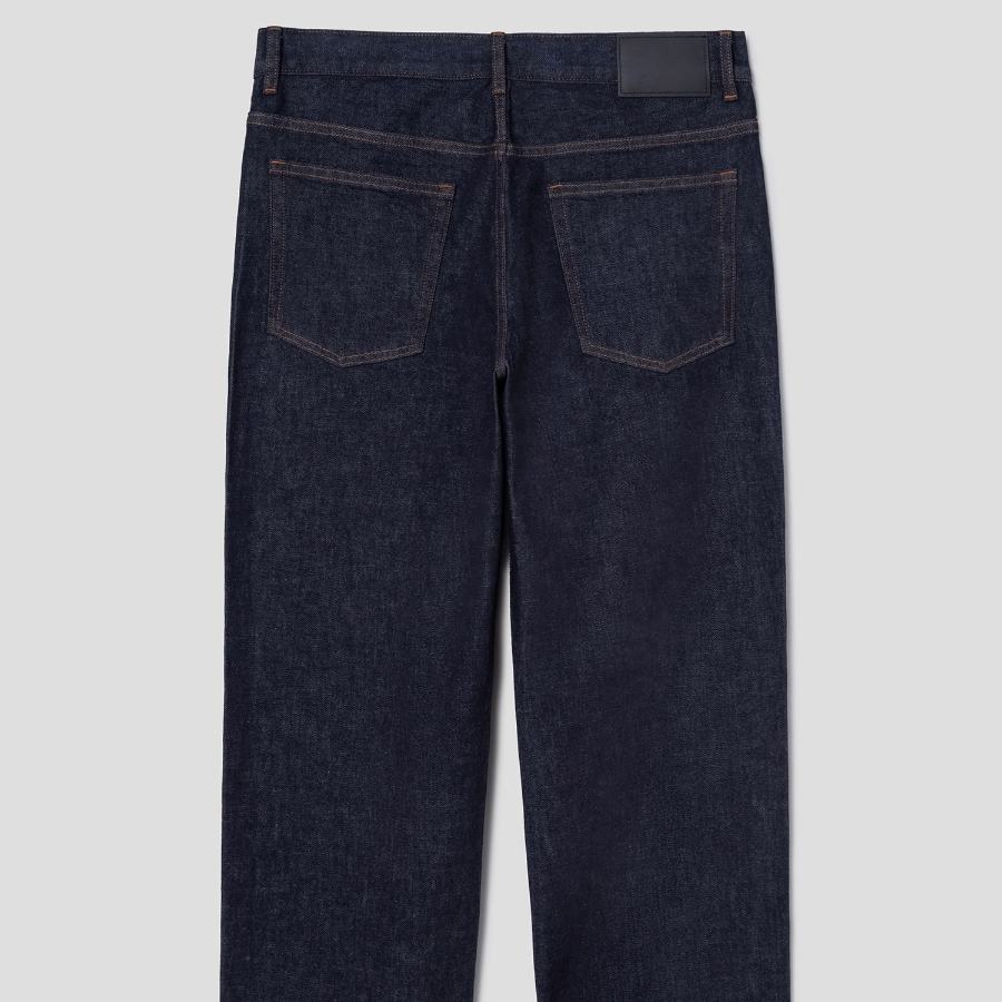Theory Men Beryl Denim Straight Jeans - Rinsed Indigo