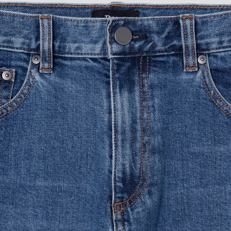 Theory Men Beryl Denim Raffi Jeans - Mid Blue