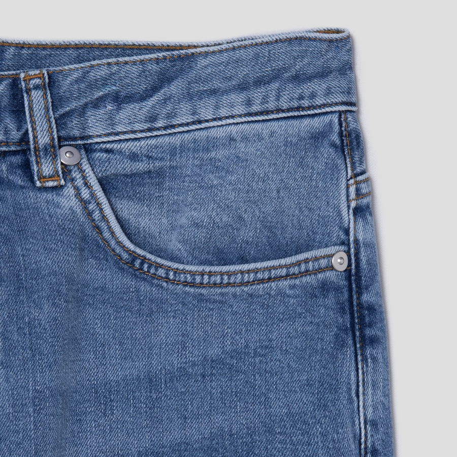 Theory Men Beryl Denim Viggo Jeans - Medium Stone Wash