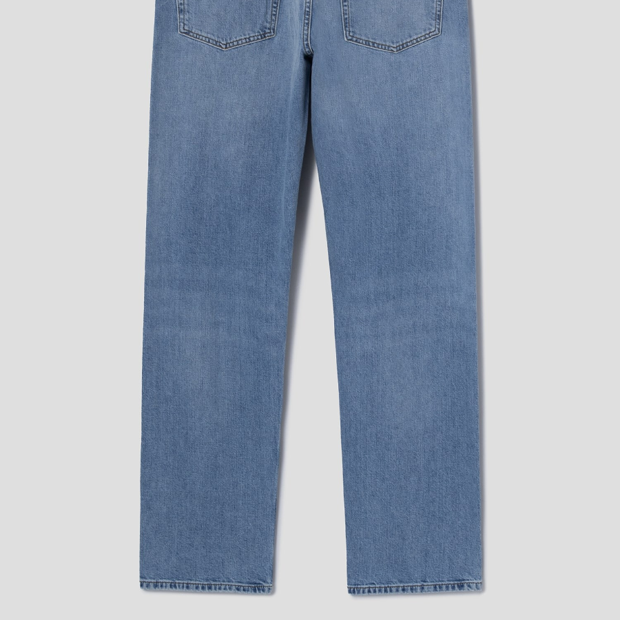 Theory Men Beryl Denim Viggo Jeans - LT Indigo Sand Whiskers