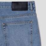 Theory Men Beryl Denim Viggo Jeans - LT Indigo Sand Whiskers